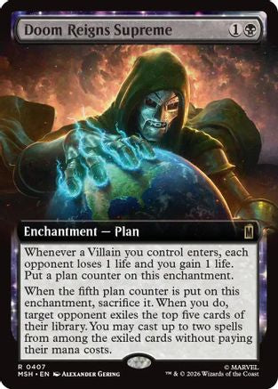 Doom Reigns Supreme (Extended Art) (MSH-407)
