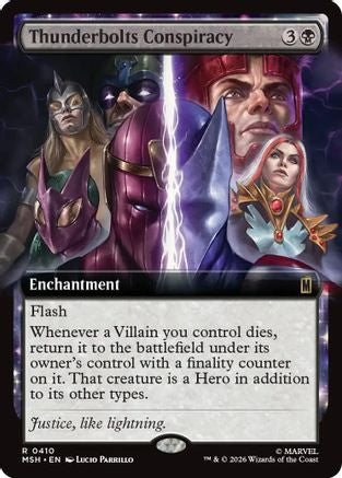 Thunderbolts Conspiracy (Extended Art) (MSH-410)