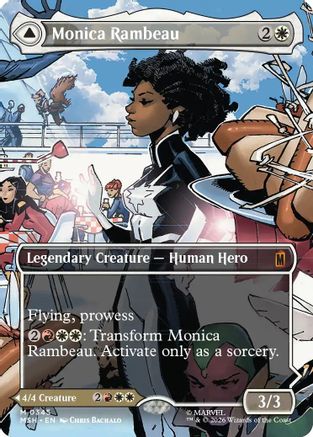 Monica Rambeau (Borderless) (0345) (MSH-345) (Foil)
