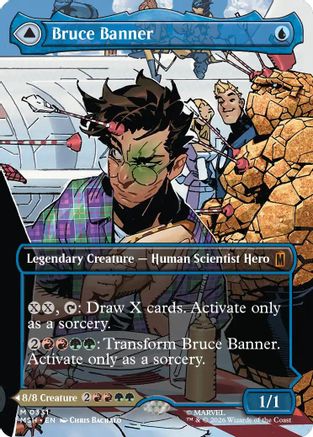 Bruce Banner (Borderless) (0331) (MSH-331) (Foil)