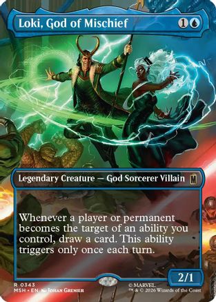 Loki, God of Mischief (Borderless) (MSH-343)