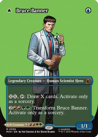 Bruce Banner (Borderless) (0359) (MSH-359)