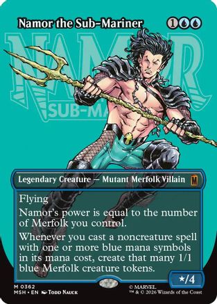 Namor the Sub-Mariner (Borderless) (MSH-362)