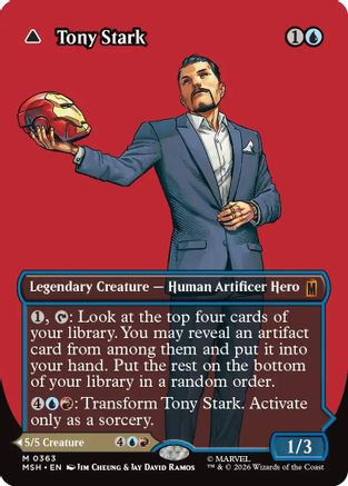 Tony Stark (Borderless) (0363) (MSH-363)