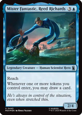 Mister Fantastic, Reed Richards (Surge Foil) (MSH-445)