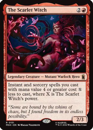 The Scarlet Witch (MSH-151) (Foil)