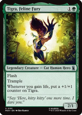 Tigra, Feline Fury (MSH-191)