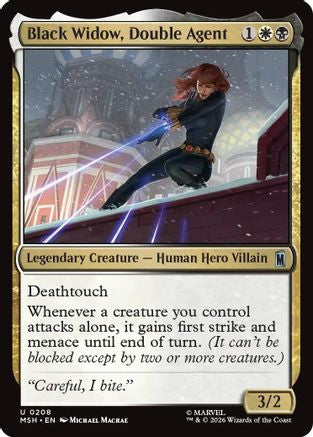 Black Widow, Double Agent (MSH-208)