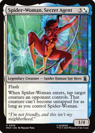 Spider-Woman, Secret Agent (MSH-229) (Foil)
