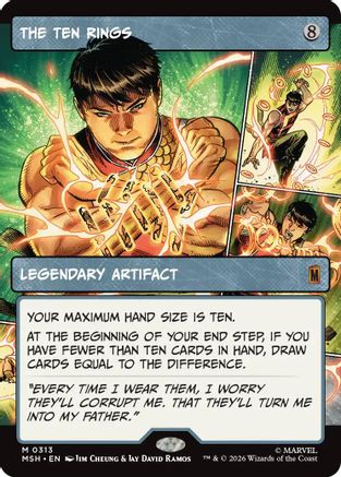 The Ten Rings (Borderless) (MSH-313) (Foil)
