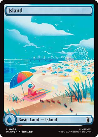 Island (0436) (Surge Foil) (MSH-436)