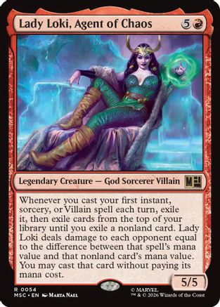 Lady Loki, Agent of Chaos (MSC-054)