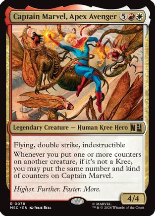 Captain Marvel, Apex Avenger (MSC-078)