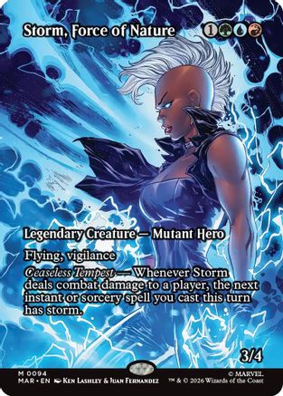 Storm, Force of Nature (Borderless) (MAR-094)