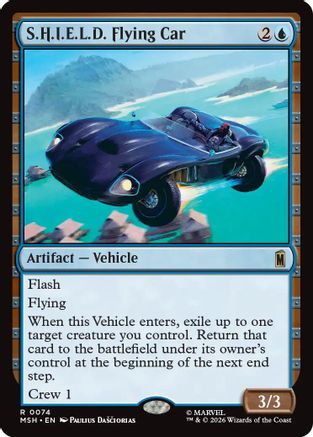 S.H.I.E.L.D. Flying Car (MSH-074)