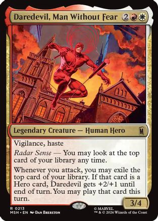 Daredevil, Man Without Fear (MSH-213)