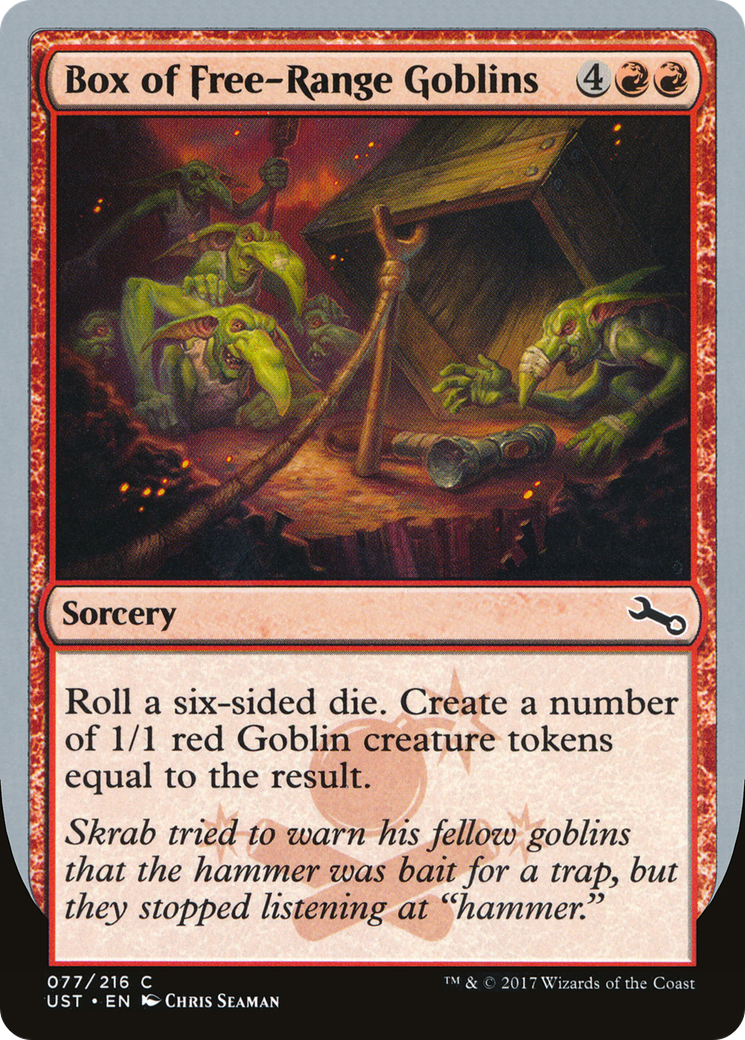 Box of Free-Range Goblins (UST-077) (Foil)