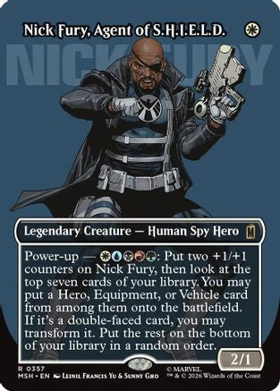 Nick Fury, Agent of S.H.I.E.L.D. (Borderless) (0357) (MSH-357)