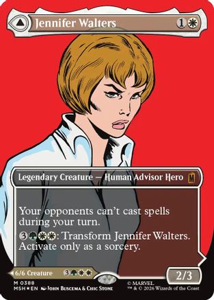 Jennifer Walters (Borderless) (0388) (MSH-388) (Foil)