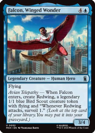 Falcon, Winged Wonder (MSH-052)