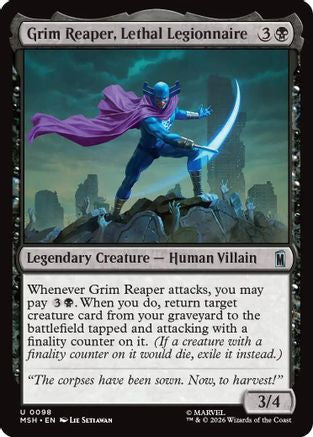 Grim Reaper, Lethal Legionnaire (MSH-098) (Foil)