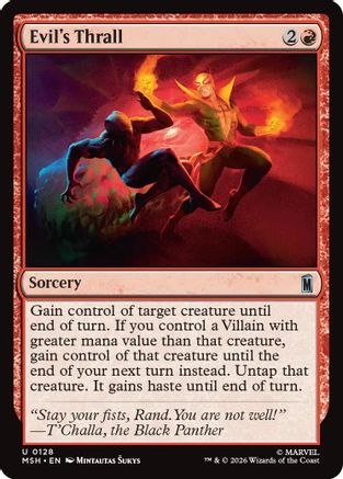 Evil's Thrall (MSH-128)