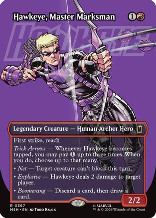 Hawkeye, Master Marksman (Borderless) (MSH-367)