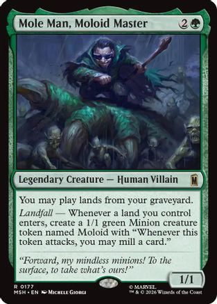 Mole Man, Moloid Master (MSH-177) (Foil)