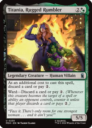 Titania, Rugged Rumbler (MSH-235) (Foil)