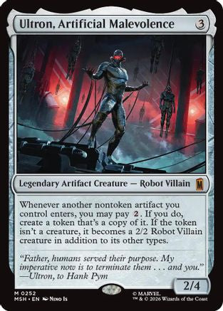 Ultron, Artificial Malevolence (MSH-252) (Foil)