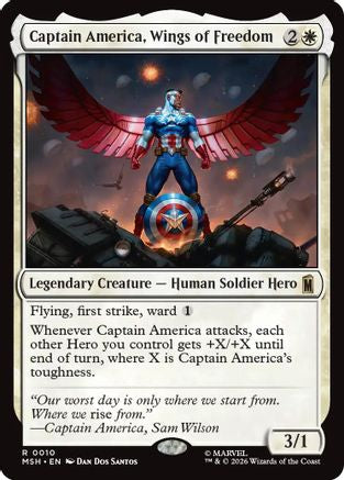 Captain America, Wings of Freedom (MSH-010)