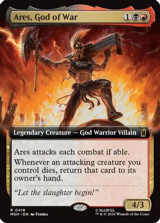 Ares, God of War (Extended Art) (MSH-418)