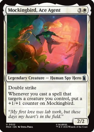 Mockingbird, Ace Agent (MSH-022)