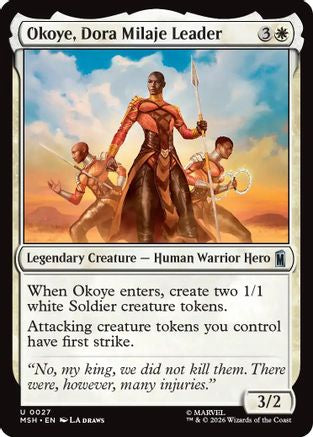 Okoye, Dora Milaje Leader (MSH-027) (Foil)