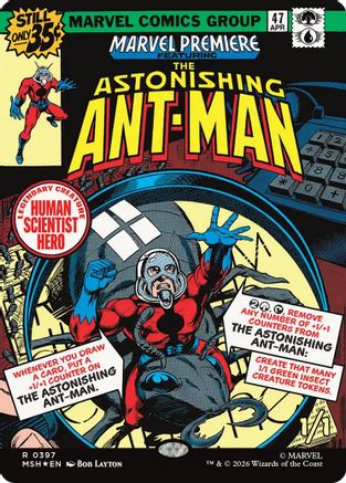 The Astonishing Ant-Man (Borderless) (MSH-397) (Foil)