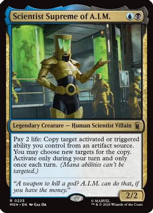 Scientist Supreme of A.I.M. (MSH-225)