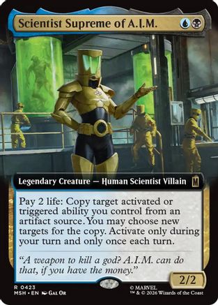 Scientist Supreme of A.I.M. (Extended Art) (MSH-423)