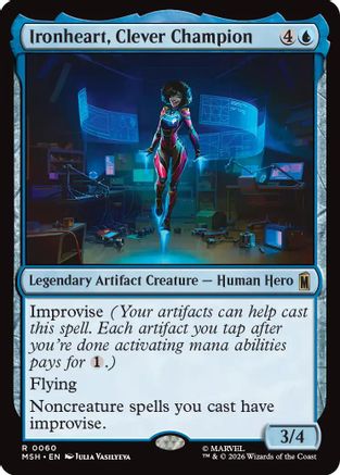 Ironheart, Clever Champion (MSH-060) (Foil)