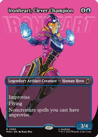 Ironheart, Clever Champion (Borderless) (MSH-360)