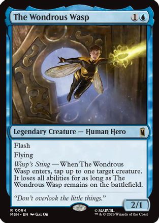 The Wondrous Wasp (MSH-084) (Foil)