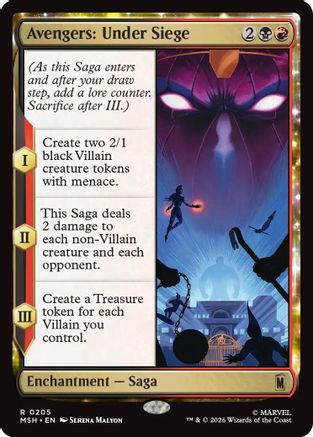 Avengers: Under Siege (MSH-205) (Foil)