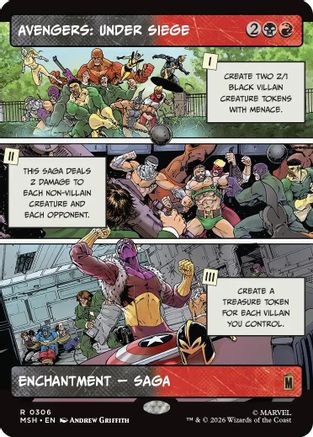 Avengers: Under Siege (Showcase) (MSH-306)