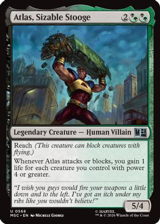 Atlas, Sizable Stooge (MSH-566) (Foil)
