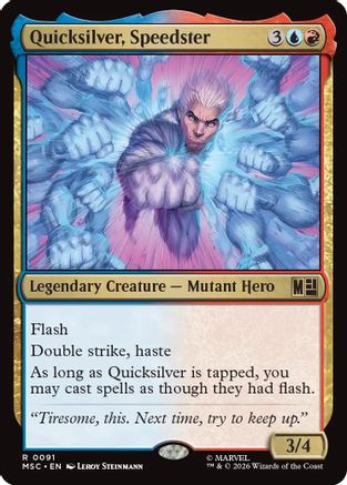 Quicksilver, Speedster (MSC-091)
