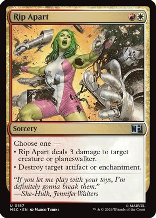 Rip Apart (MSC-187) (Foil)
