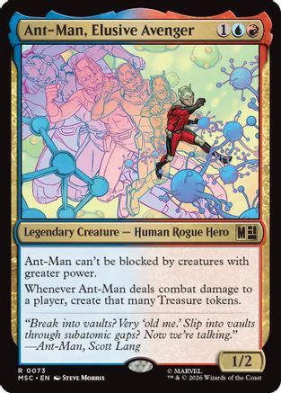 Ant-Man, Elusive Avenger (Surge Foil) (MSC-073)