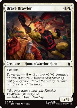 Brave Brawler (MSH-008) (Foil)