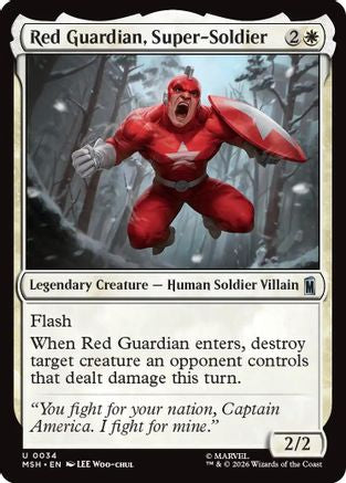 Red Guardian, Super-Soldier (MSH-034)
