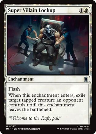 Super Villain Lockup (MSH-037)