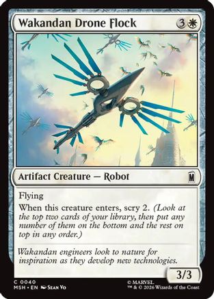 Wakandan Drone Flock (MSH-040)